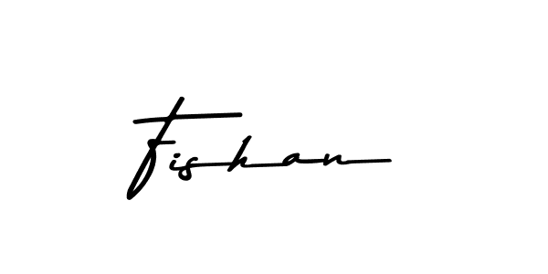 Fishan stylish signature style. Best Handwritten Sign (Asem Kandis PERSONAL USE) for my name. Handwritten Signature Collection Ideas for my name Fishan. Fishan signature style 9 images and pictures png