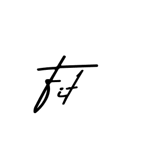 Design your own signature with our free online signature maker. With this signature software, you can create a handwritten (Asem Kandis PERSONAL USE) signature for name Fit. Fit signature style 9 images and pictures png