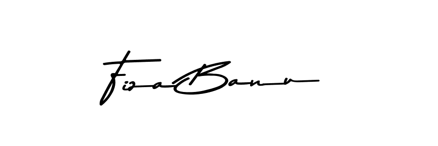 Use a signature maker to create a handwritten signature online. With this signature software, you can design (Asem Kandis PERSONAL USE) your own signature for name Fiza Banu. Fiza Banu signature style 9 images and pictures png