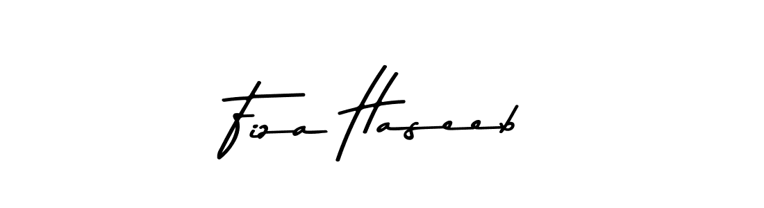 Similarly Asem Kandis PERSONAL USE is the best handwritten signature design. Signature creator online .You can use it as an online autograph creator for name Fiza Haseeb. Fiza Haseeb signature style 9 images and pictures png