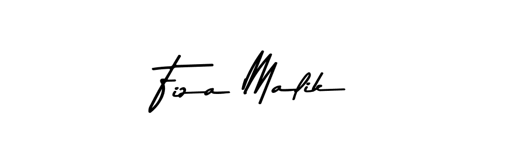 Make a beautiful signature design for name Fiza Malik. With this signature (Asem Kandis PERSONAL USE) style, you can create a handwritten signature for free. Fiza Malik signature style 9 images and pictures png