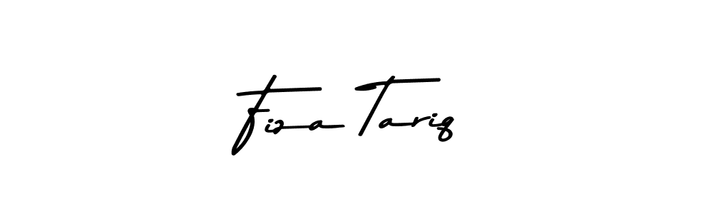 The best way (Asem Kandis PERSONAL USE) to make a short signature is to pick only two or three words in your name. The name Fiza Tariq include a total of six letters. For converting this name. Fiza Tariq signature style 9 images and pictures png