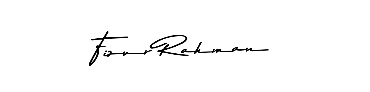 How to make Fizur Rahman name signature. Use Asem Kandis PERSONAL USE style for creating short signs online. This is the latest handwritten sign. Fizur Rahman signature style 9 images and pictures png