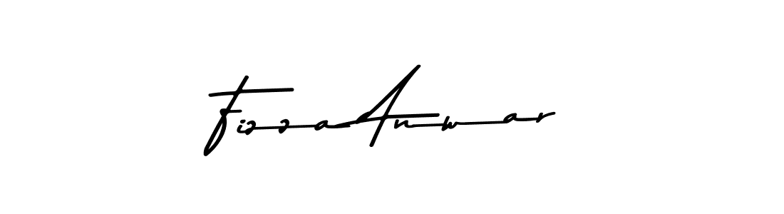 if you are searching for the best signature style for your name Fizza Anwar. so please give up your signature search. here we have designed multiple signature styles  using Asem Kandis PERSONAL USE. Fizza Anwar signature style 9 images and pictures png