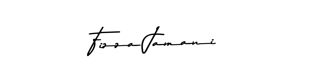 Create a beautiful signature design for name Fizza Jamani. With this signature (Asem Kandis PERSONAL USE) fonts, you can make a handwritten signature for free. Fizza Jamani signature style 9 images and pictures png