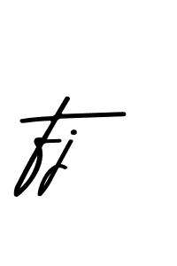 Use a signature maker to create a handwritten signature online. With this signature software, you can design (Asem Kandis PERSONAL USE) your own signature for name Fj. Fj signature style 9 images and pictures png