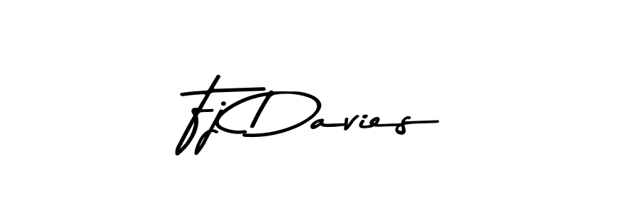 Similarly Asem Kandis PERSONAL USE is the best handwritten signature design. Signature creator online .You can use it as an online autograph creator for name Fj Davies. Fj Davies signature style 9 images and pictures png