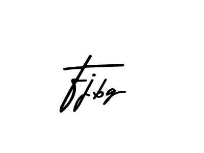 How to make Fjbg name signature. Use Asem Kandis PERSONAL USE style for creating short signs online. This is the latest handwritten sign. Fjbg signature style 9 images and pictures png