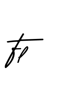 Fl stylish signature style. Best Handwritten Sign (Asem Kandis PERSONAL USE) for my name. Handwritten Signature Collection Ideas for my name Fl. Fl signature style 9 images and pictures png
