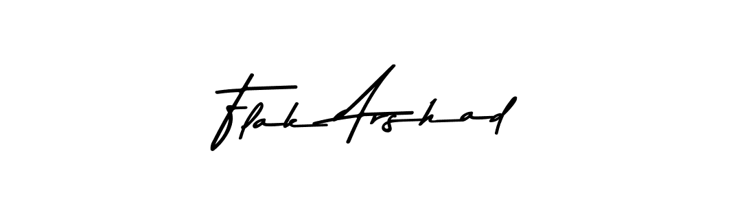 Make a beautiful signature design for name Flak Arshad. Use this online signature maker to create a handwritten signature for free. Flak Arshad signature style 9 images and pictures png