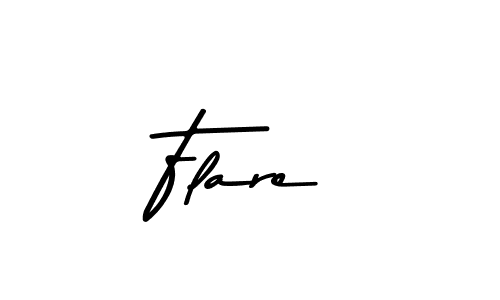 Create a beautiful signature design for name Flare. With this signature (Asem Kandis PERSONAL USE) fonts, you can make a handwritten signature for free. Flare signature style 9 images and pictures png
