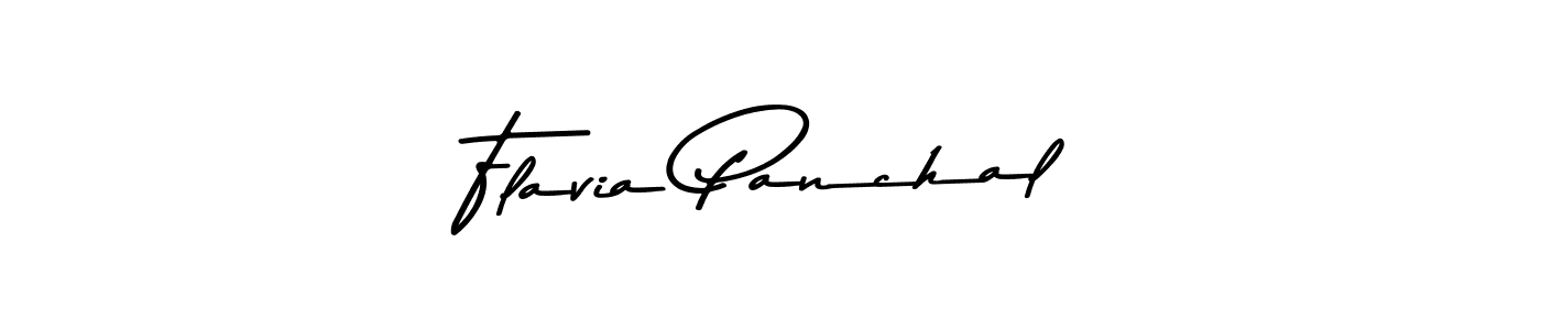 Asem Kandis PERSONAL USE is a professional signature style that is perfect for those who want to add a touch of class to their signature. It is also a great choice for those who want to make their signature more unique. Get Flavia Panchal name to fancy signature for free. Flavia Panchal signature style 9 images and pictures png