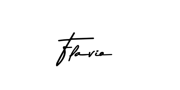 Make a beautiful signature design for name Flavio. With this signature (Asem Kandis PERSONAL USE) style, you can create a handwritten signature for free. Flavio signature style 9 images and pictures png