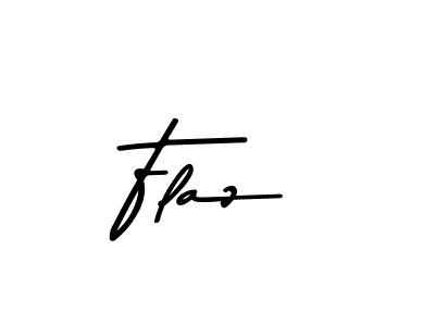 How to make Flaz name signature. Use Asem Kandis PERSONAL USE style for creating short signs online. This is the latest handwritten sign. Flaz signature style 9 images and pictures png