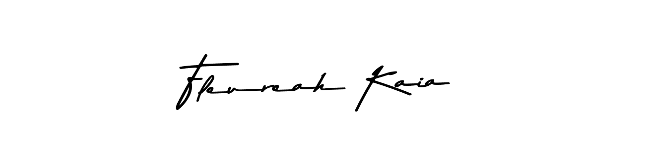 Similarly Asem Kandis PERSONAL USE is the best handwritten signature design. Signature creator online .You can use it as an online autograph creator for name Fleureah Kaia. Fleureah Kaia signature style 9 images and pictures png