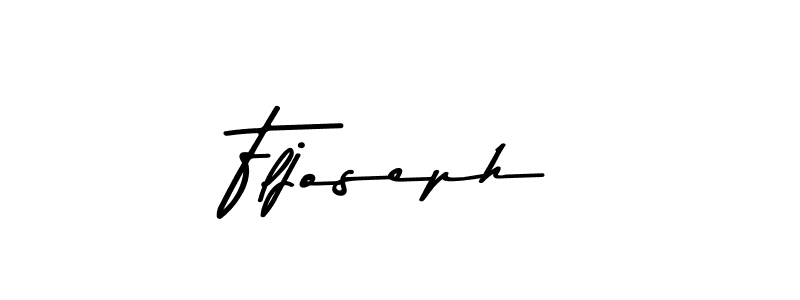 Create a beautiful signature design for name Fljoseph. With this signature (Asem Kandis PERSONAL USE) fonts, you can make a handwritten signature for free. Fljoseph signature style 9 images and pictures png