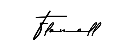 Discover the perfect balance of readability and style for Flonell with Asem Kandis PERSONAL USE font. Create your dream signature today. Flonell signature style 9 images and pictures png