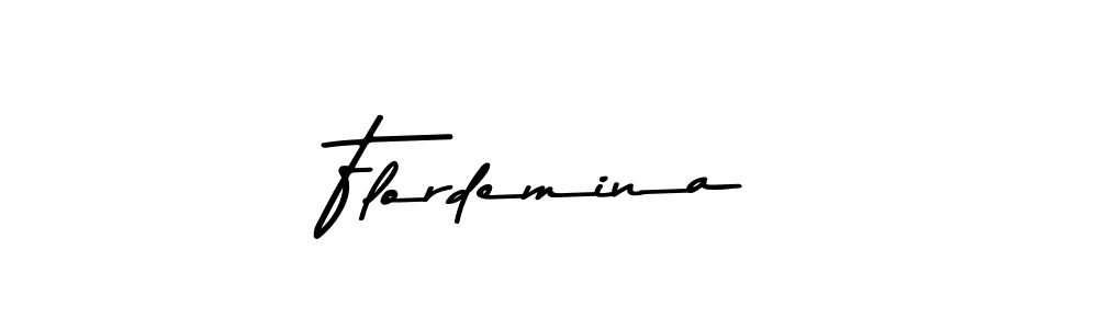 Create a beautiful signature design for name Flordemina. With this signature (Asem Kandis PERSONAL USE) fonts, you can make a handwritten signature for free. Flordemina signature style 9 images and pictures png