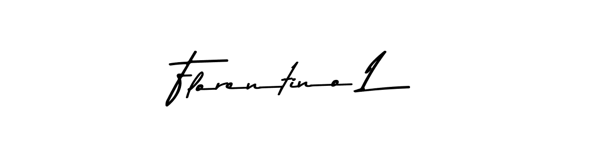 Florentino L stylish signature style. Best Handwritten Sign (Asem Kandis PERSONAL USE) for my name. Handwritten Signature Collection Ideas for my name Florentino L. Florentino L signature style 9 images and pictures png