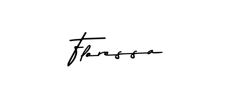 How to make Floressa signature? Asem Kandis PERSONAL USE is a professional autograph style. Create handwritten signature for Floressa name. Floressa signature style 9 images and pictures png