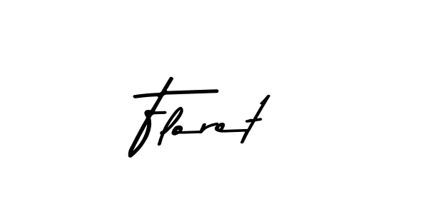 Also we have Floret name is the best signature style. Create professional handwritten signature collection using Asem Kandis PERSONAL USE autograph style. Floret signature style 9 images and pictures png
