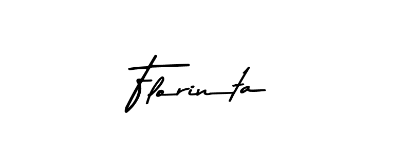 Use a signature maker to create a handwritten signature online. With this signature software, you can design (Asem Kandis PERSONAL USE) your own signature for name Florinta. Florinta signature style 9 images and pictures png