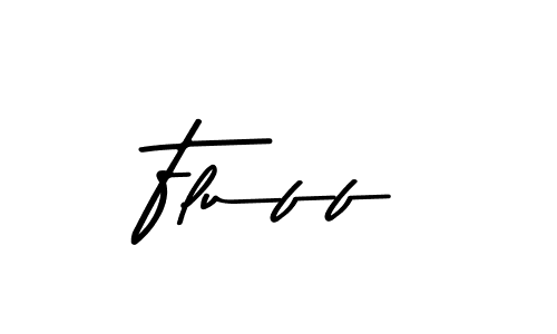 Fluff stylish signature style. Best Handwritten Sign (Asem Kandis PERSONAL USE) for my name. Handwritten Signature Collection Ideas for my name Fluff. Fluff signature style 9 images and pictures png