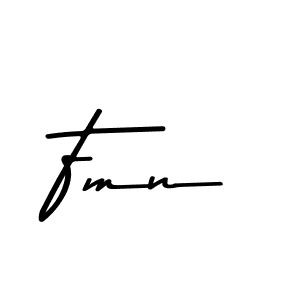 You should practise on your own different ways (Asem Kandis PERSONAL USE) to write your name (Fmn) in signature. don't let someone else do it for you. Fmn signature style 9 images and pictures png