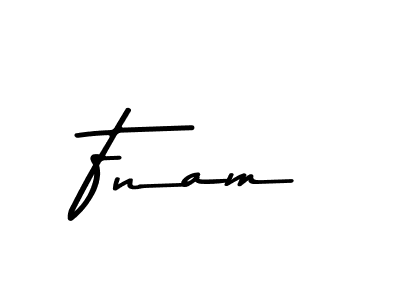 Use a signature maker to create a handwritten signature online. With this signature software, you can design (Asem Kandis PERSONAL USE) your own signature for name Fnam. Fnam signature style 9 images and pictures png