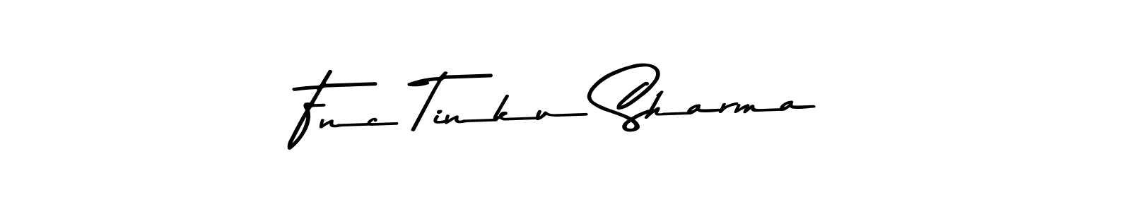 Similarly Asem Kandis PERSONAL USE is the best handwritten signature design. Signature creator online .You can use it as an online autograph creator for name Fnc Tinku Sharma. Fnc Tinku Sharma signature style 9 images and pictures png