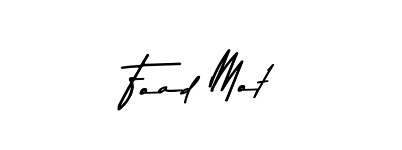 Make a beautiful signature design for name Foad Mot. Use this online signature maker to create a handwritten signature for free. Foad Mot signature style 9 images and pictures png