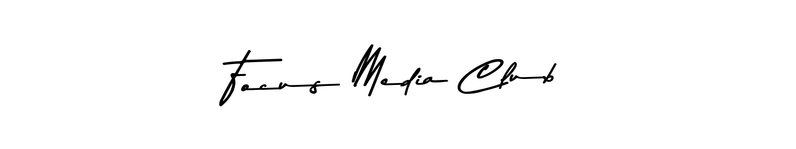 Make a beautiful signature design for name Focus Media Club. Use this online signature maker to create a handwritten signature for free. Focus Media Club signature style 9 images and pictures png