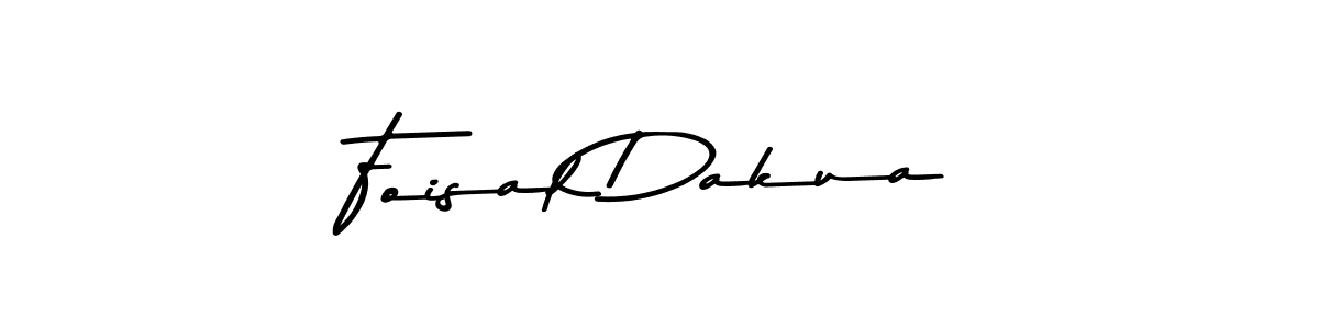 Make a beautiful signature design for name Foisal Dakua. With this signature (Asem Kandis PERSONAL USE) style, you can create a handwritten signature for free. Foisal Dakua signature style 9 images and pictures png