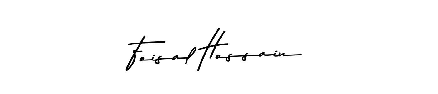 Use a signature maker to create a handwritten signature online. With this signature software, you can design (Asem Kandis PERSONAL USE) your own signature for name Foisal Hossain. Foisal Hossain signature style 9 images and pictures png