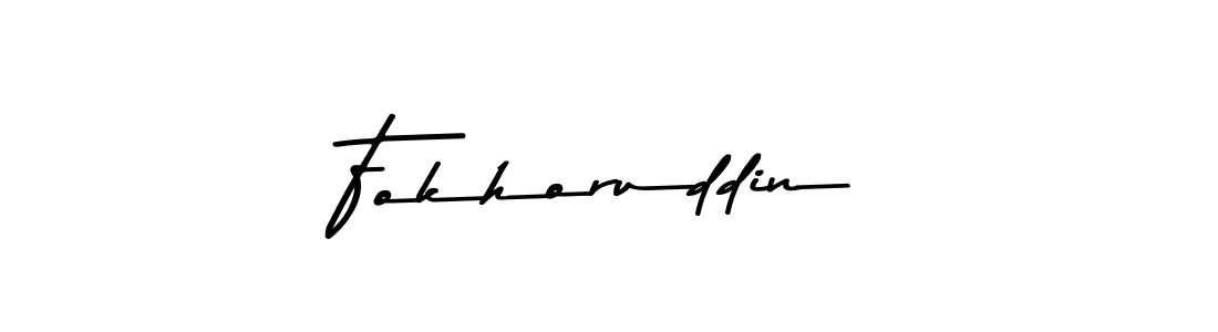 Use a signature maker to create a handwritten signature online. With this signature software, you can design (Asem Kandis PERSONAL USE) your own signature for name Fokhoruddin. Fokhoruddin signature style 9 images and pictures png