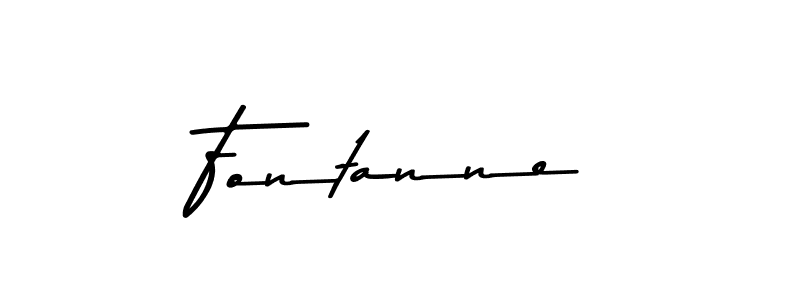 Use a signature maker to create a handwritten signature online. With this signature software, you can design (Asem Kandis PERSONAL USE) your own signature for name Fontanne. Fontanne signature style 9 images and pictures png