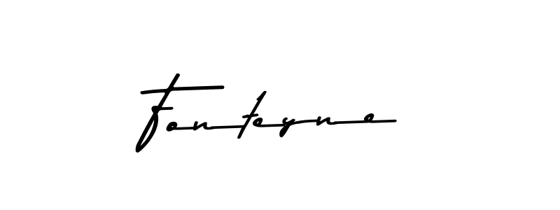 Make a beautiful signature design for name Fonteyne. With this signature (Asem Kandis PERSONAL USE) style, you can create a handwritten signature for free. Fonteyne signature style 9 images and pictures png