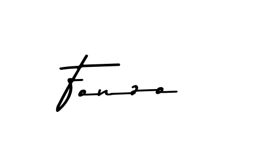 Fonzo stylish signature style. Best Handwritten Sign (Asem Kandis PERSONAL USE) for my name. Handwritten Signature Collection Ideas for my name Fonzo. Fonzo signature style 9 images and pictures png
