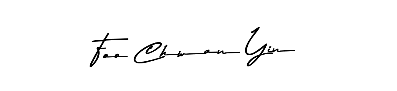 How to make Foo Chwan Yin name signature. Use Asem Kandis PERSONAL USE style for creating short signs online. This is the latest handwritten sign. Foo Chwan Yin signature style 9 images and pictures png