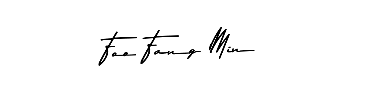 Make a short Foo Fang Min signature style. Manage your documents anywhere anytime using Asem Kandis PERSONAL USE. Create and add eSignatures, submit forms, share and send files easily. Foo Fang Min signature style 9 images and pictures png
