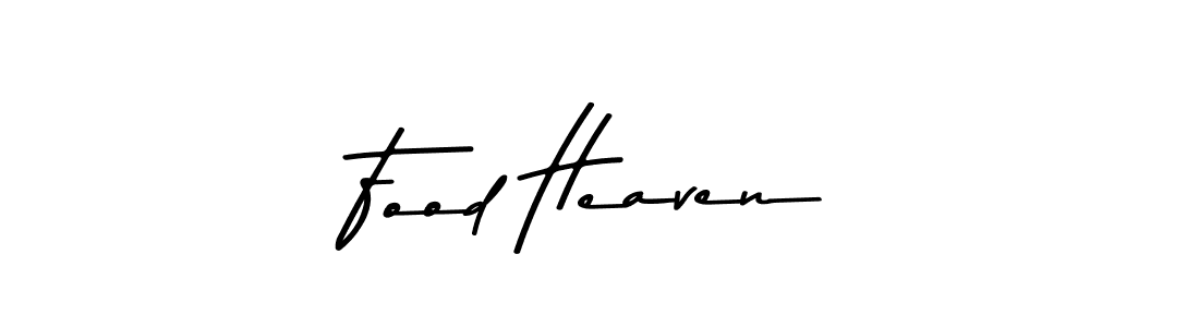 Also You can easily find your signature by using the search form. We will create Food Heaven name handwritten signature images for you free of cost using Asem Kandis PERSONAL USE sign style. Food Heaven signature style 9 images and pictures png