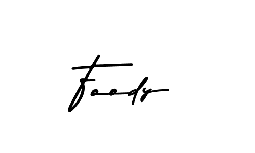 Design your own signature with our free online signature maker. With this signature software, you can create a handwritten (Asem Kandis PERSONAL USE) signature for name Foody. Foody signature style 9 images and pictures png
