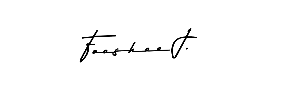 Make a beautiful signature design for name Fooshee J.. Use this online signature maker to create a handwritten signature for free. Fooshee J. signature style 9 images and pictures png