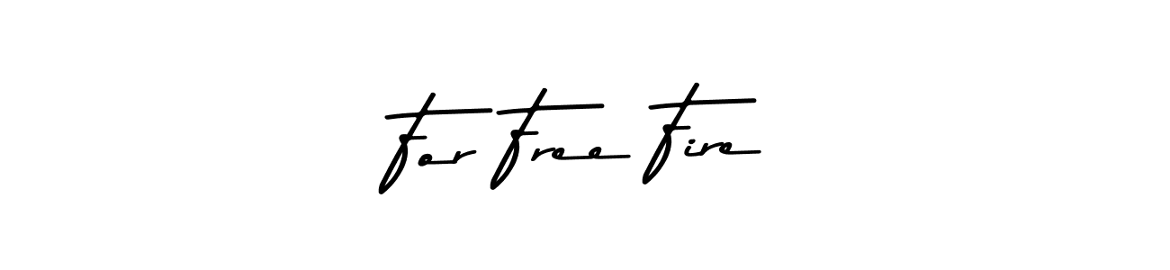 How to make For Free Fire signature? Asem Kandis PERSONAL USE is a professional autograph style. Create handwritten signature for For Free Fire name. For Free Fire signature style 9 images and pictures png