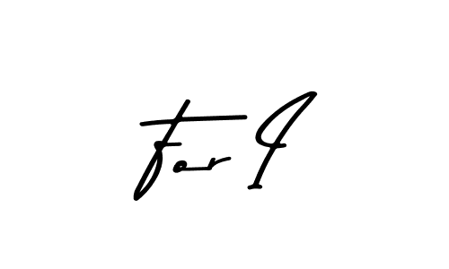 Asem Kandis PERSONAL USE is a professional signature style that is perfect for those who want to add a touch of class to their signature. It is also a great choice for those who want to make their signature more unique. Get For I name to fancy signature for free. For I signature style 9 images and pictures png