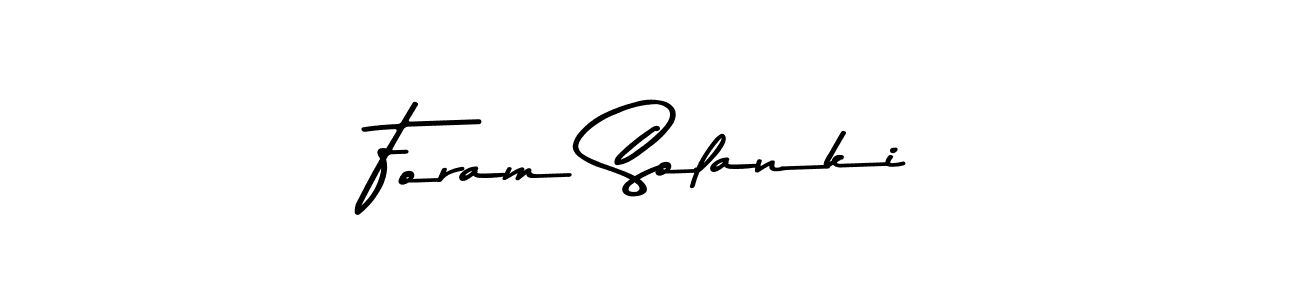 Here are the top 10 professional signature styles for the name Foram Solanki. These are the best autograph styles you can use for your name. Foram Solanki signature style 9 images and pictures png