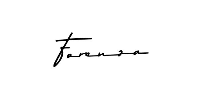 How to make Forenza name signature. Use Asem Kandis PERSONAL USE style for creating short signs online. This is the latest handwritten sign. Forenza signature style 9 images and pictures png