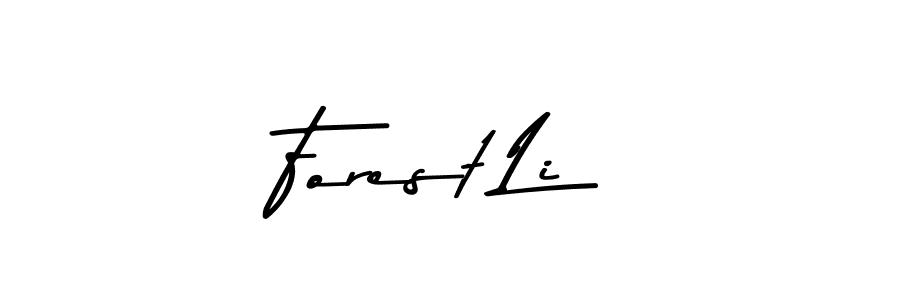 Use a signature maker to create a handwritten signature online. With this signature software, you can design (Asem Kandis PERSONAL USE) your own signature for name Forest Li. Forest Li signature style 9 images and pictures png