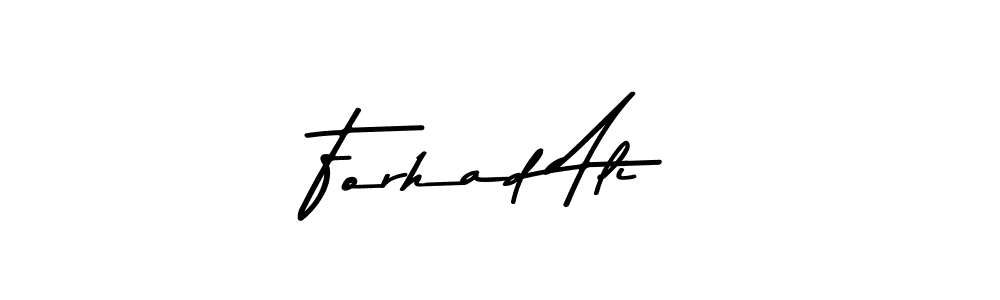 Make a beautiful signature design for name Forhad Ali. With this signature (Asem Kandis PERSONAL USE) style, you can create a handwritten signature for free. Forhad Ali signature style 9 images and pictures png