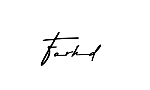 How to Draw Forhd signature style? Asem Kandis PERSONAL USE is a latest design signature styles for name Forhd. Forhd signature style 9 images and pictures png